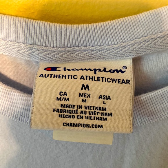 Blue Tie-dye Champion Shirt - Picture 3 of 3